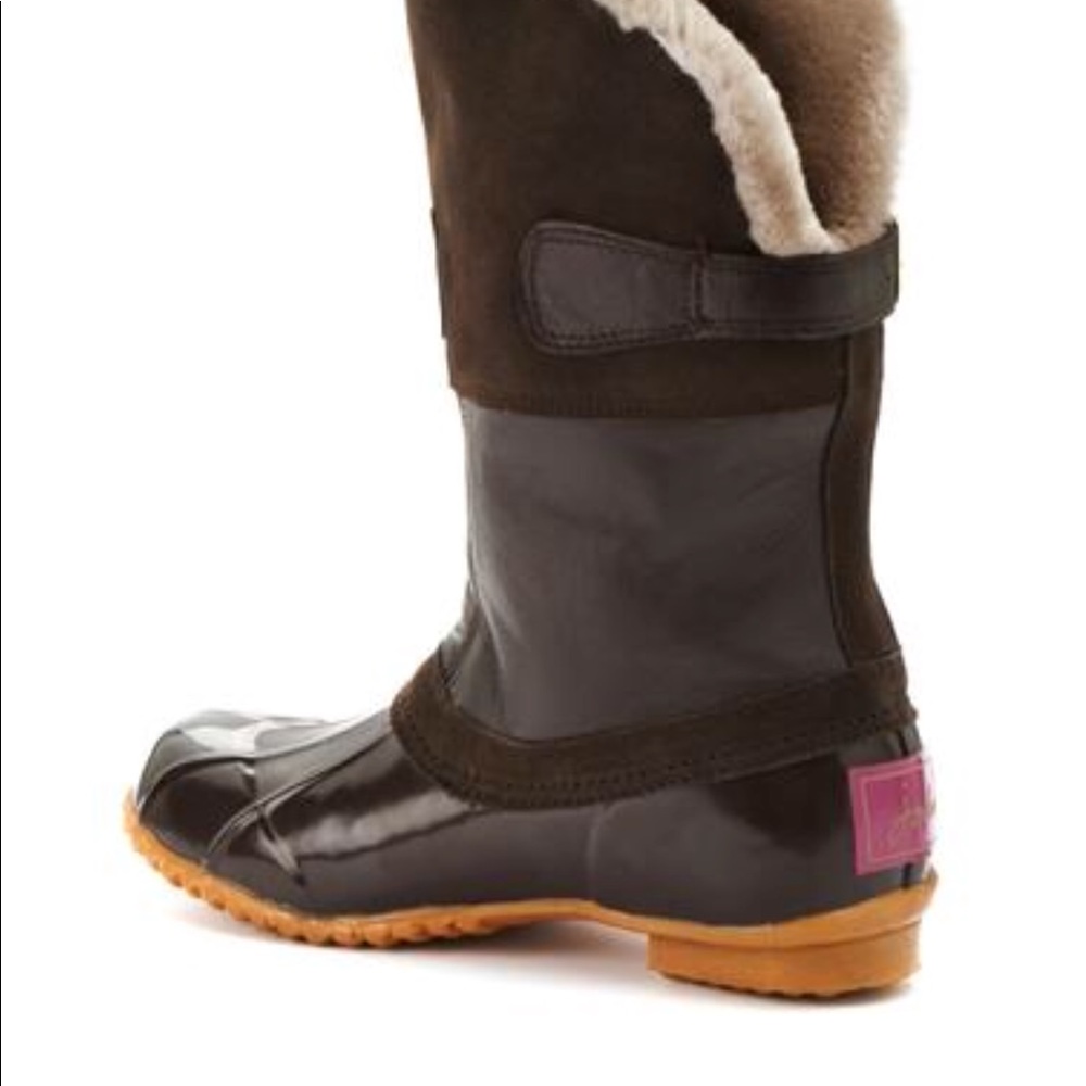 Joules winter rain Berwick boot - faux fur lining.